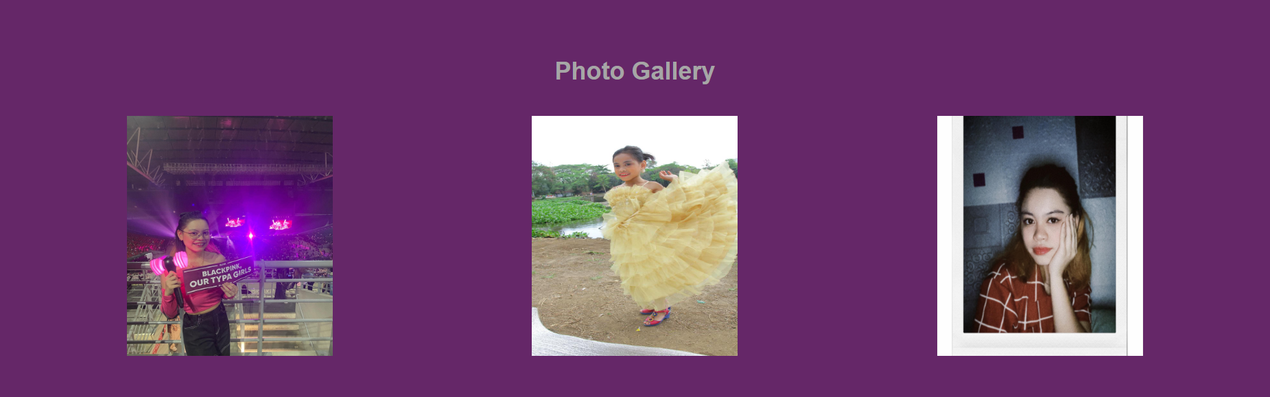 Gallery Multipage Site Preview
